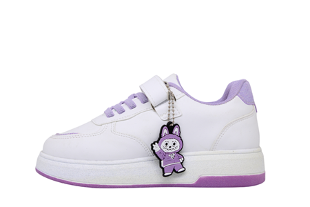 F- PROKİDS SPOR - 4011 - CİLT / BEYAZ-LİLA