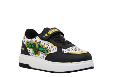 F- PROKİDS SPOR - 4012 - CİLT / SİYAH-BEYAZ