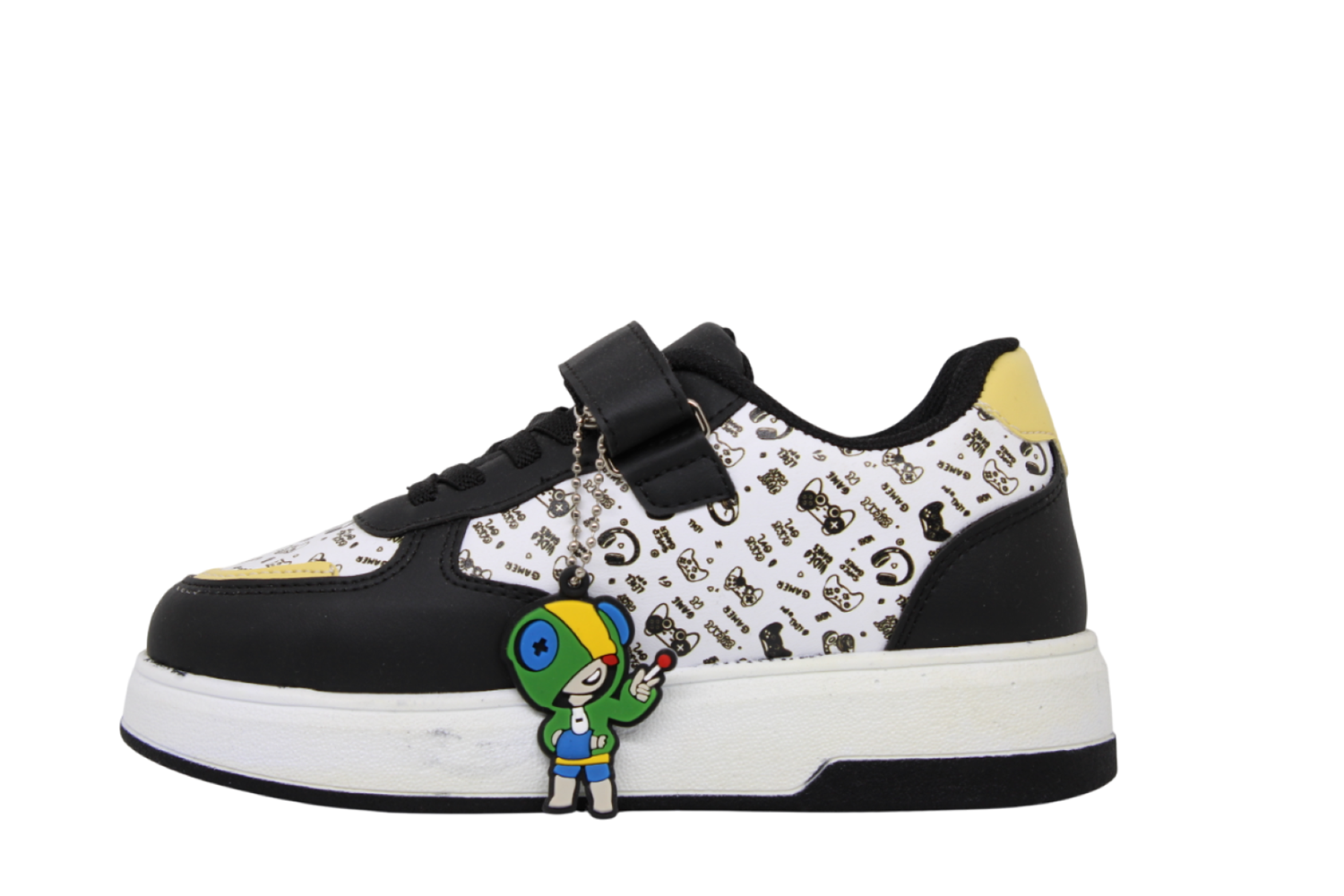 F- PROKİDS SPOR - 4012 - CİLT / SİYAH-BEYAZ