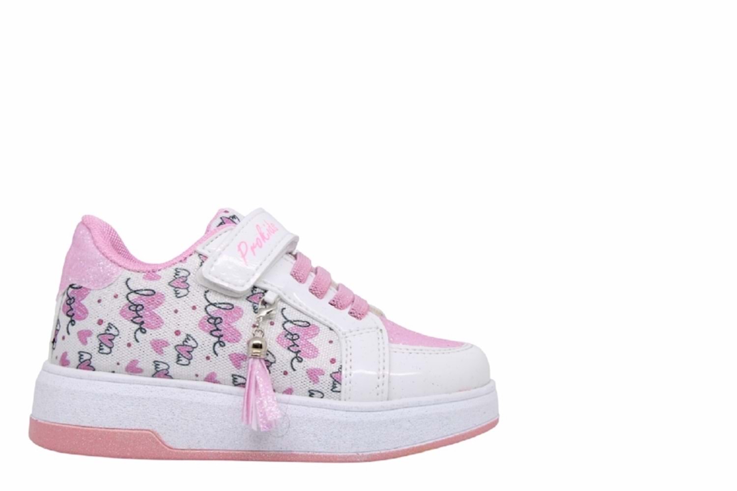 P- PROKİDS SPOR - 5008 - KETEN / BEYAZ-PEMBE