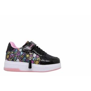P- PROKİDS SPOR - 5008 - KETEN / SİYAH-PEMBE