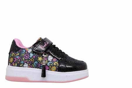 P- PROKİDS SPOR - 5008 - KETEN / SİYAH-PEMBE