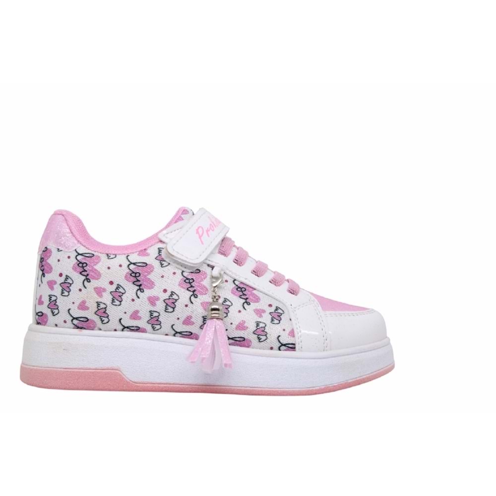 F- PROKİDS SPOR - 5008 - KETEN / BEYAZ-PEMBE