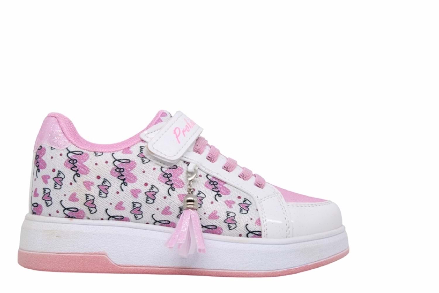 F- PROKİDS SPOR - 5008 - KETEN / BEYAZ-PEMBE