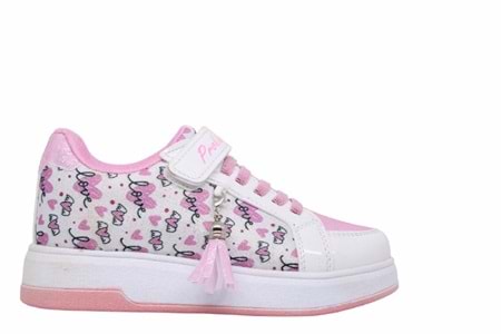 F- PROKİDS SPOR - 5008 - KETEN / BEYAZ-PEMBE