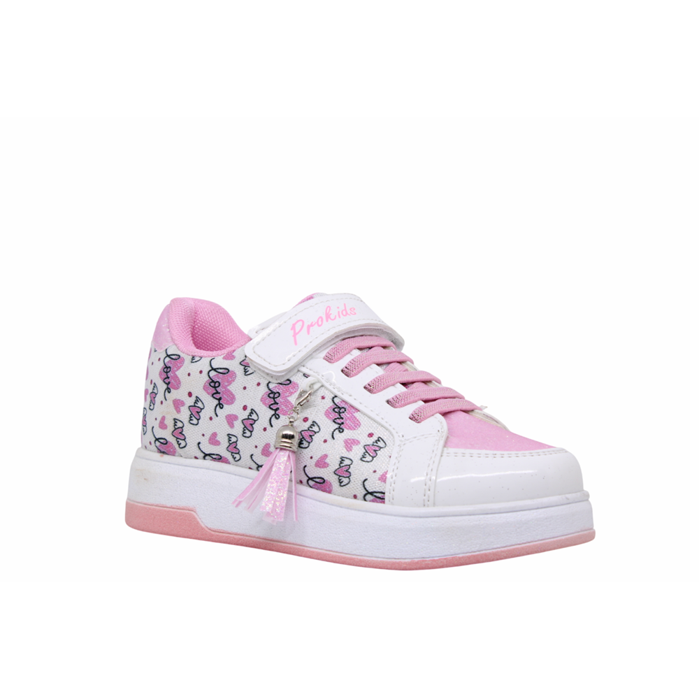 F- PROKİDS SPOR - 5008 - KETEN / BEYAZ-PEMBE