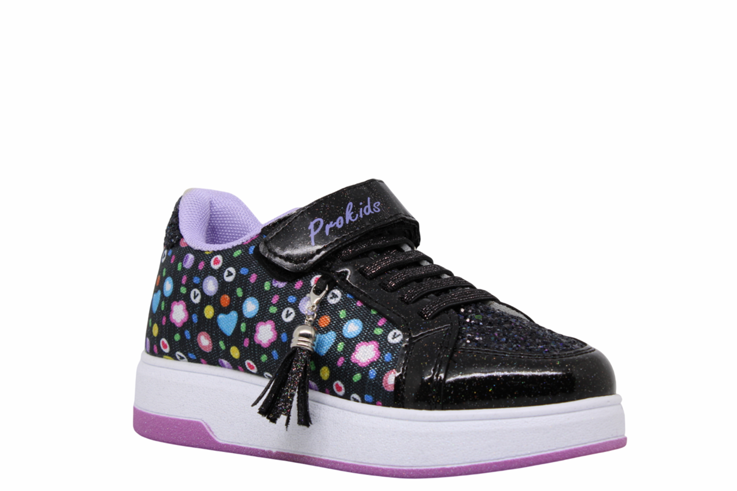 F- PROKİDS SPOR - 5008 - KETEN / SİYAH-LİLA