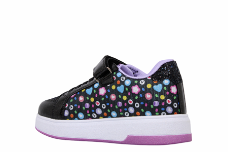 F- PROKİDS SPOR - 5008 - KETEN / SİYAH-LİLA