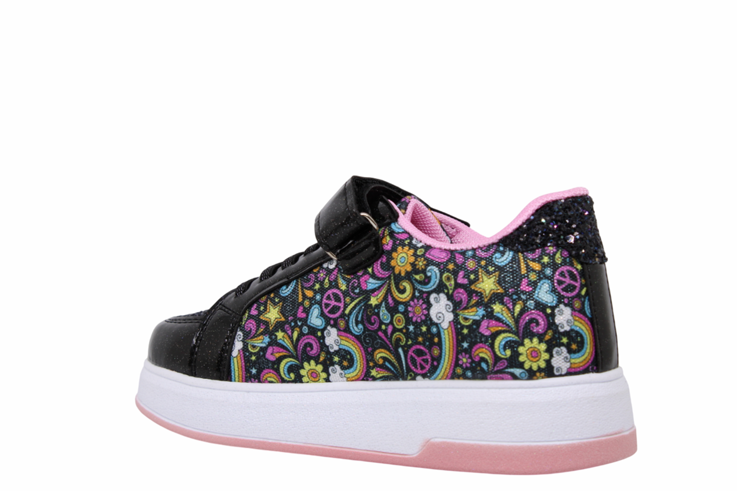 F- PROKİDS SPOR - 5008 - KETEN / SİYAH-PEMBE