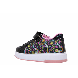 F- PROKİDS SPOR - 5008 - KETEN / SİYAH-PEMBE