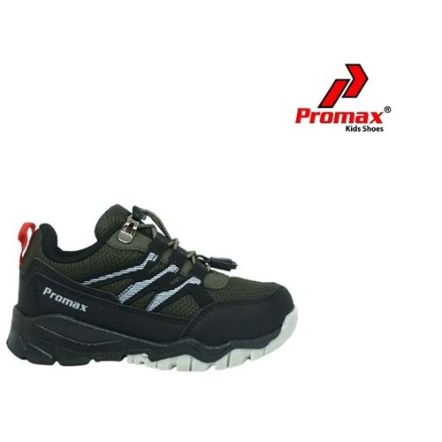 P- PROMAX TREKKİNG SPOR - 1861-08 - HAKİ-SİYAH