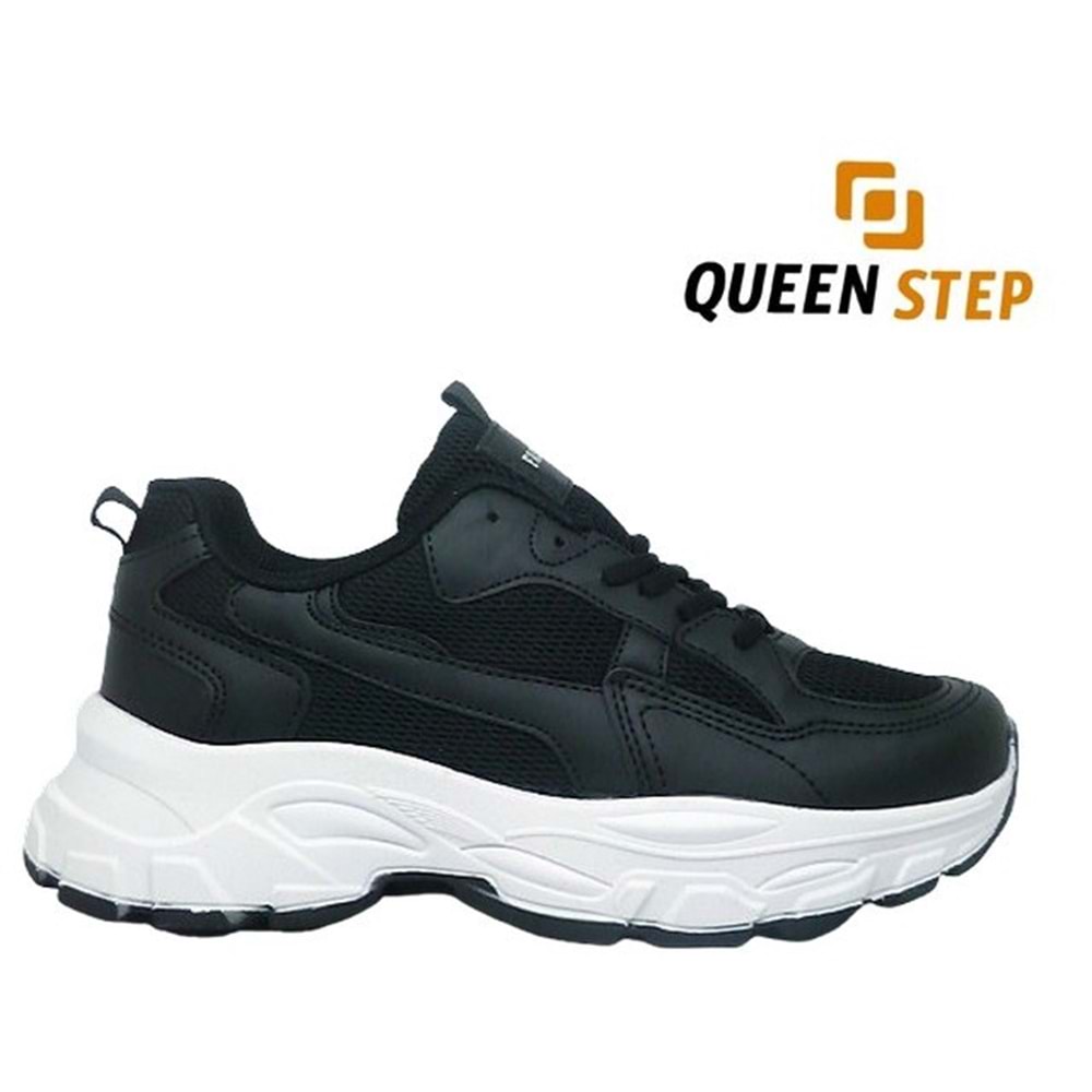 Z- QUEEN STEP SPOR - 9953-5 - ANORAK / SİYAH-BEYAZ