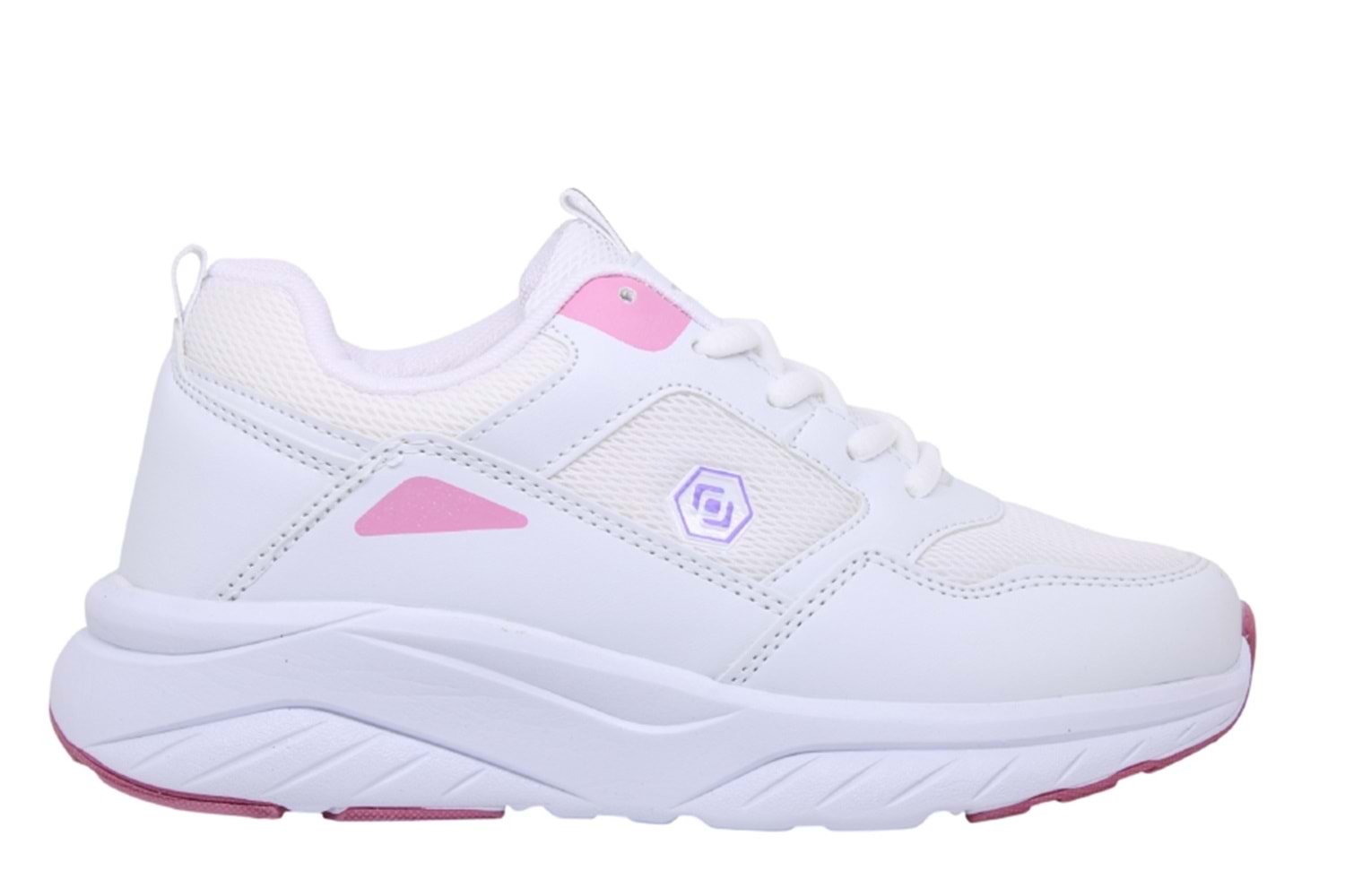 Z- QUEEN STEP SPOR - 2105-3 - ANORAK / BEYAZ-PEMBE-LİLA