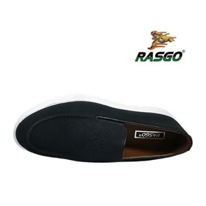 M- RASGO POLİ - 21-S - SİYAH - SÜET