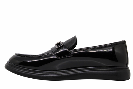 M- RASGO POLİ - 605 - BASKILI-RUGAN-SİYAH-SİYAH