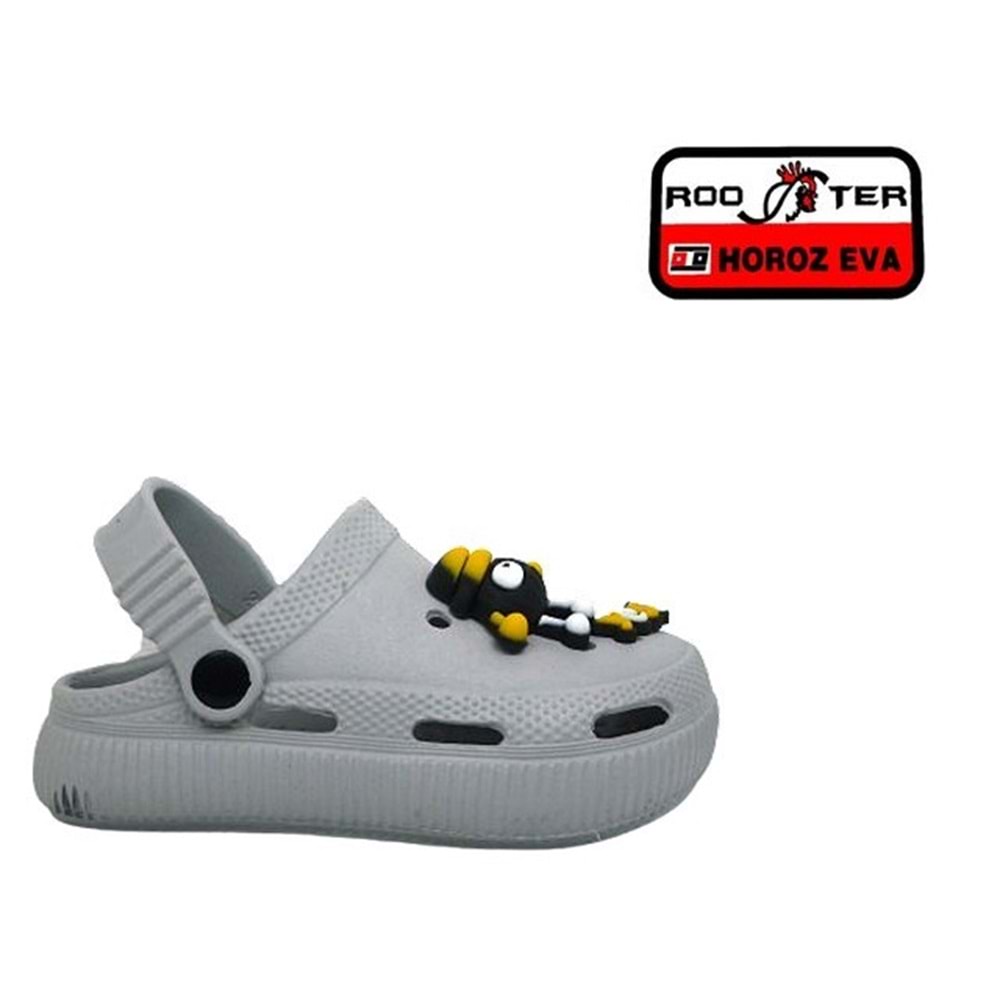 P- ROOSTER EVA CROCS - 424-3D - YES - A.GRİ