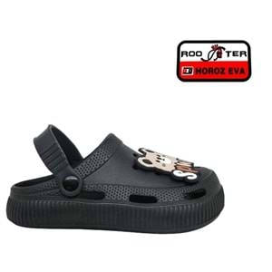 F- ROOSTER EVA CROCS - 324 - SPUER - SİYAH