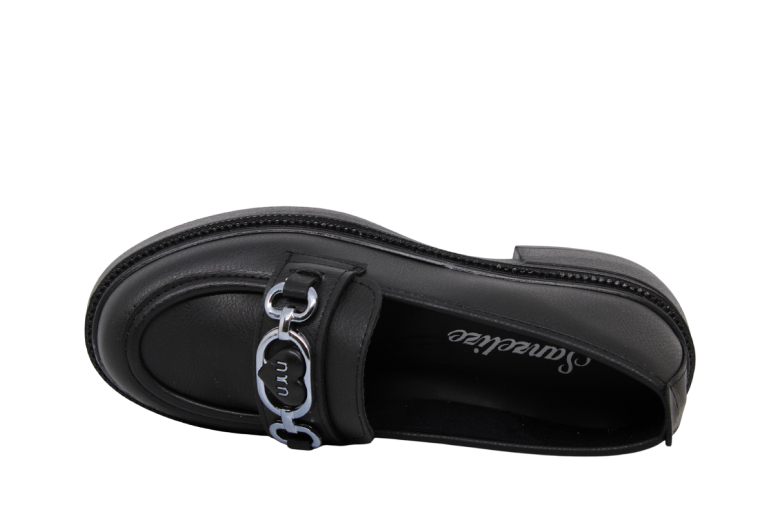 Z- ŞANZELİZE AYAKKABI - K-24 - SİYAH-CİLT