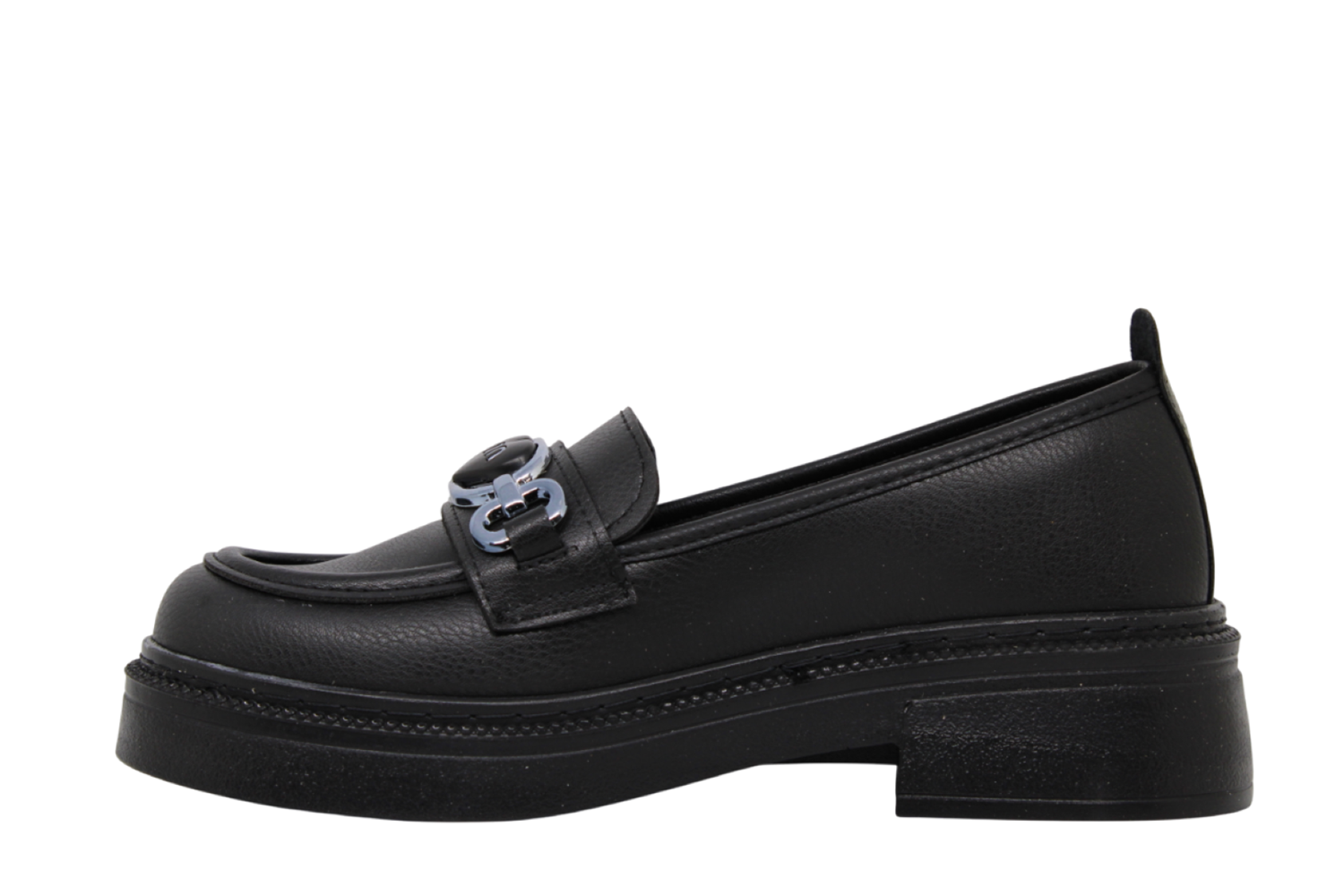 Z- ŞANZELİZE AYAKKABI - K-24 - SİYAH-CİLT