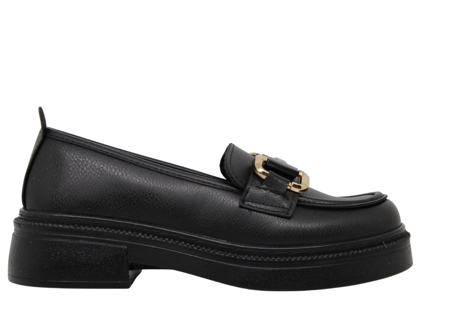 Z- ŞANZELİZE AYAKKABI - K-26 - SİYAH-CİLT