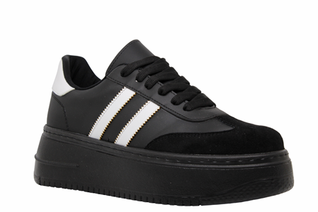 Z- ŞANZELİZE SPOR - K-1 - SİYAH-CİLT / ÖNÜ-SÜET