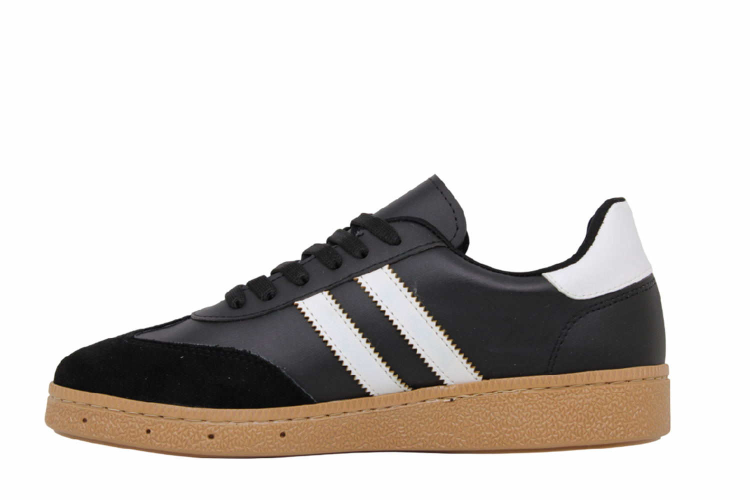 Z- ŞANZELİZE SPOR - K-2 - SİYAH-CİLT / SİYAH-SÜET