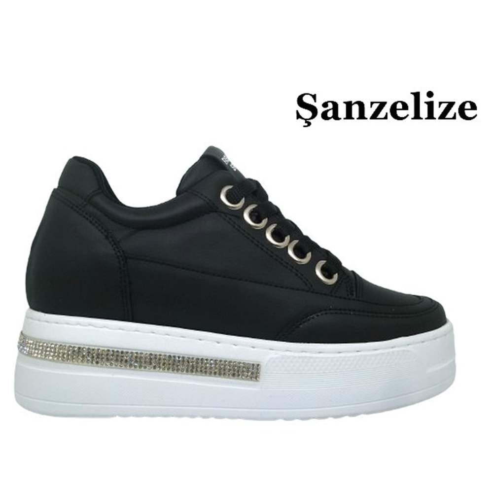 Z- ŞANZELİZE SPOR - K-71 - GİZLİ TOPUK - SİYAH-B.T.