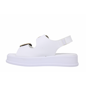 Z- ŞANZELİZE SANDALET - K-106 - BEYAZ-CİLT