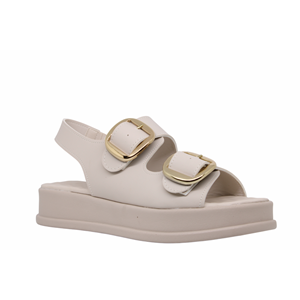 Z- ŞANZELİZE SANDALET - K-106 - BEJ-CİLT