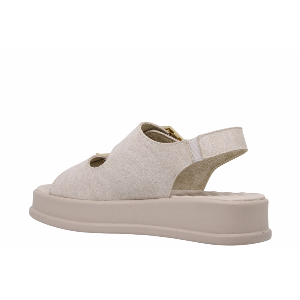 Z- ŞANZELİZE SANDALET - K-106 - BEJ-SÜET