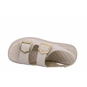 Z- ŞANZELİZE SANDALET - K-106 - BEJ-SÜET