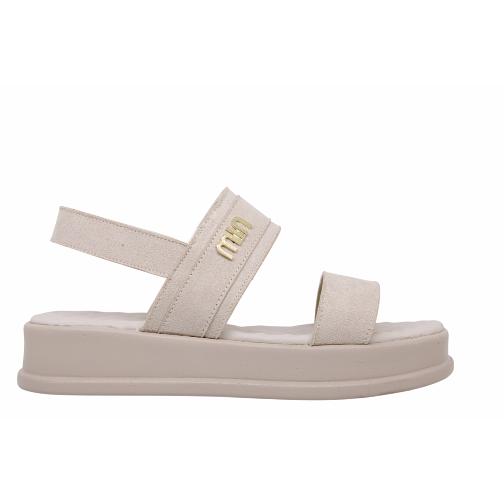 Z- ŞANZELİZE SANDALET - K-107 - BEJ-SÜET