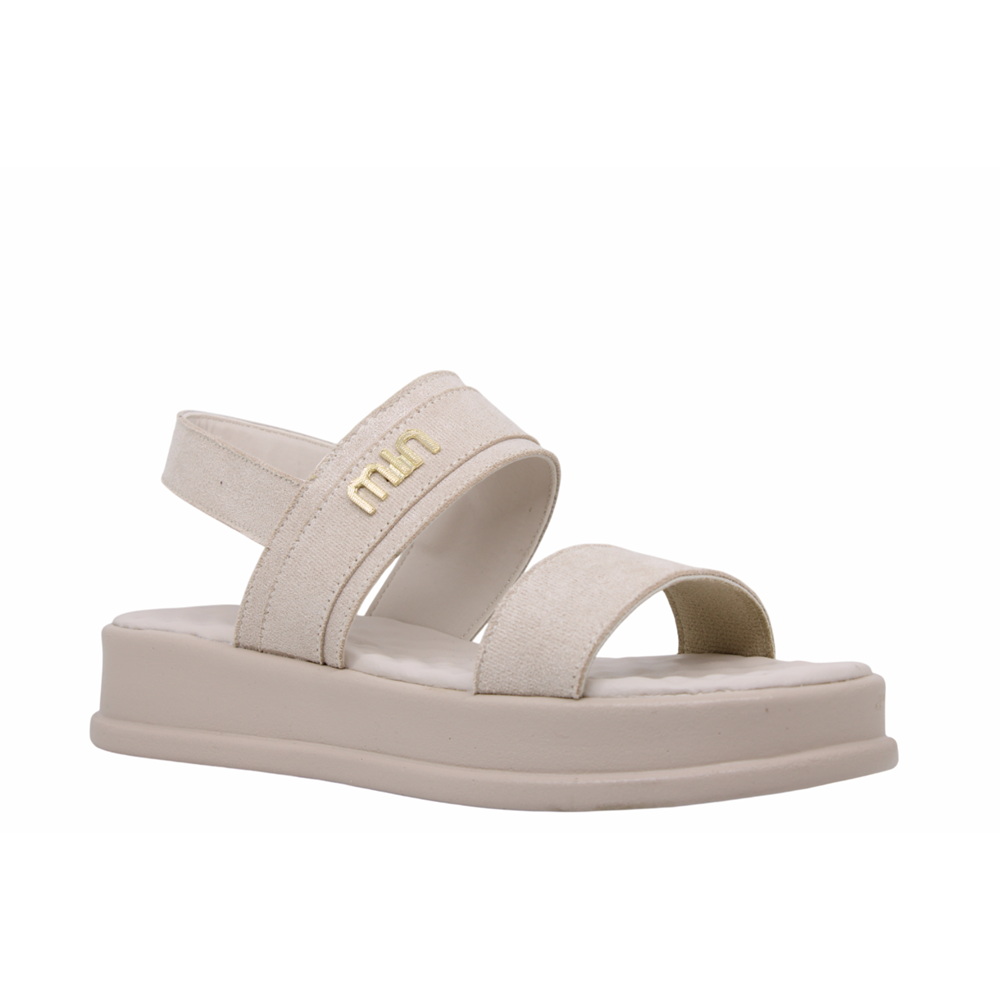 Z- ŞANZELİZE SANDALET - K-107 - BEJ-SÜET