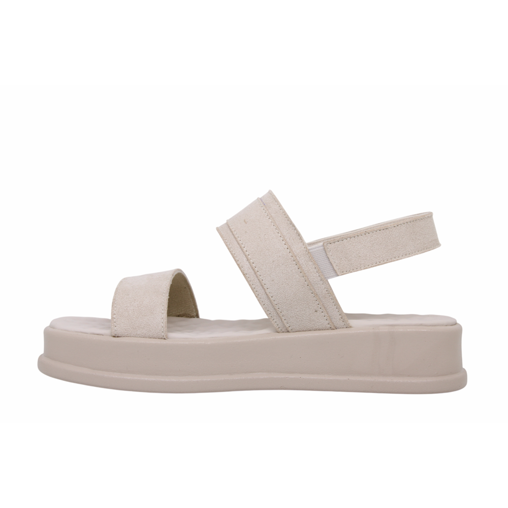 Z- ŞANZELİZE SANDALET - K-107 - BEJ-SÜET