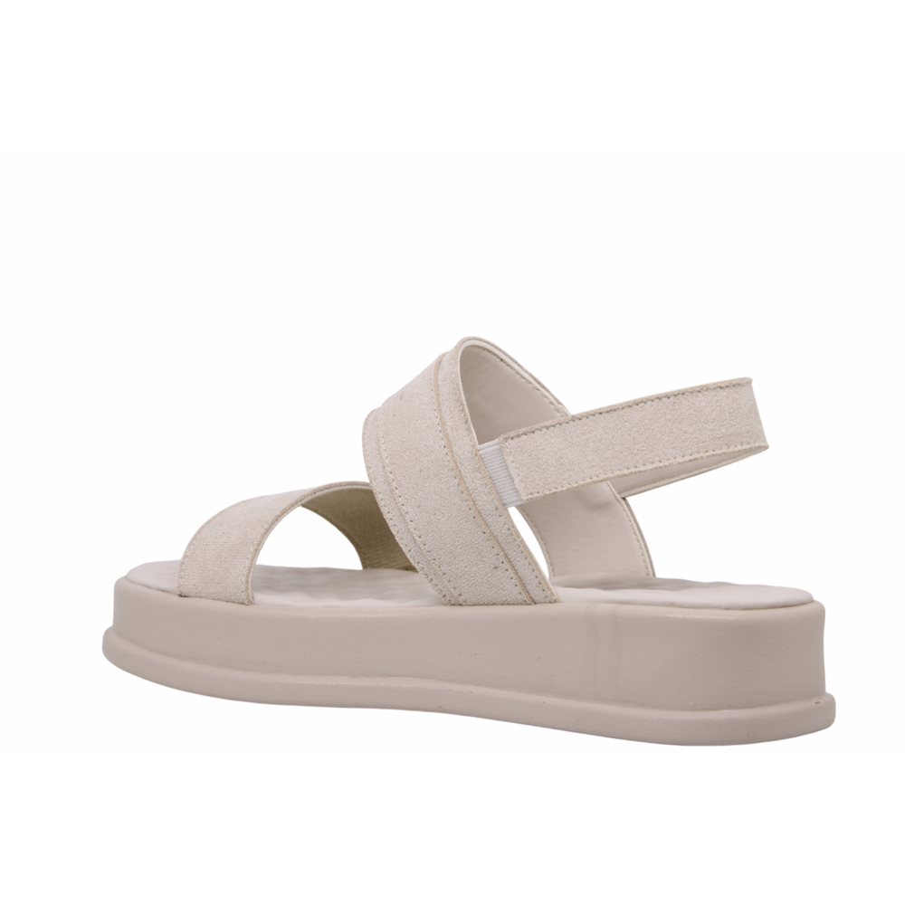 Z- ŞANZELİZE SANDALET - K-107 - BEJ-SÜET