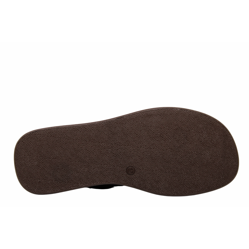 Z- ŞANZELİZE SANDALET - K-107 - KAHVE-SÜET