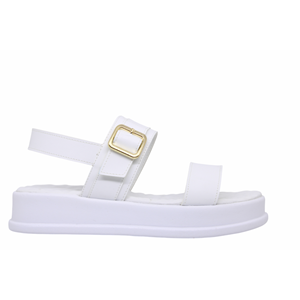 Z- ŞANZELİZE SANDALET - K-108 - BEYAZ-CİLT
