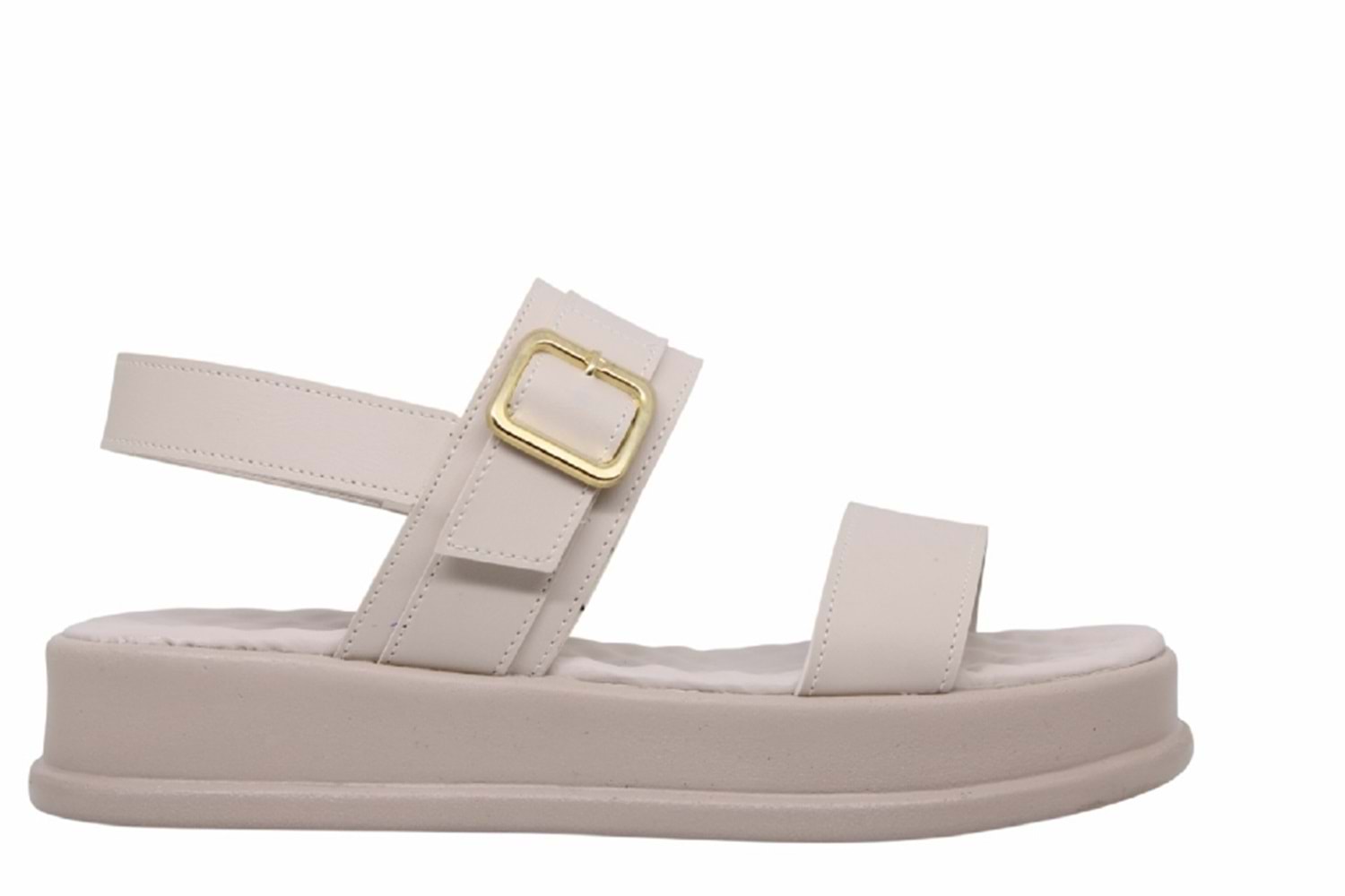 Z- ŞANZELİZE SANDALET - K-108 - BEJ-CİLT
