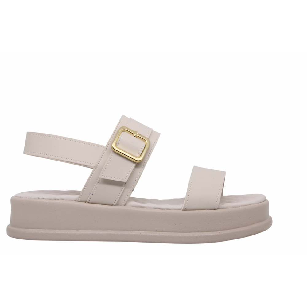 Z- ŞANZELİZE SANDALET - K-108 - BEJ-CİLT