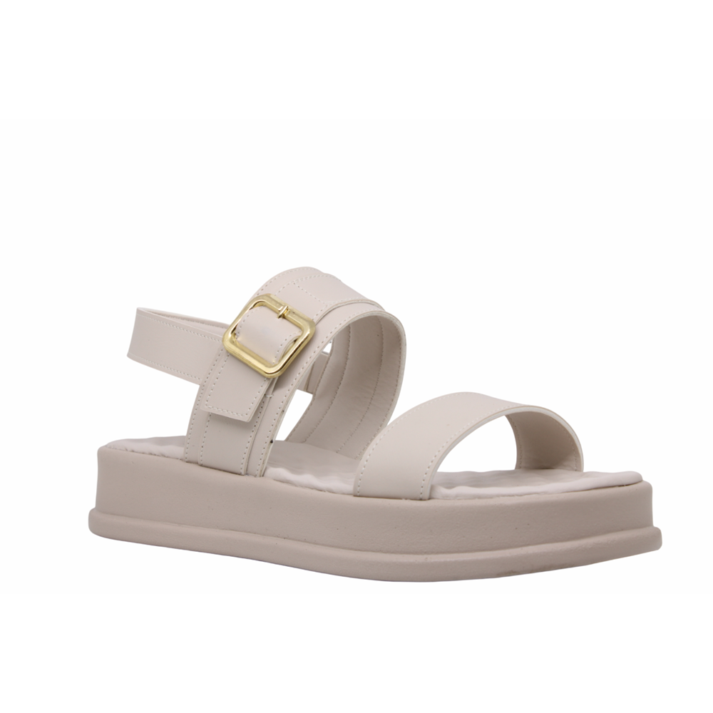 Z- ŞANZELİZE SANDALET - K-108 - BEJ-CİLT