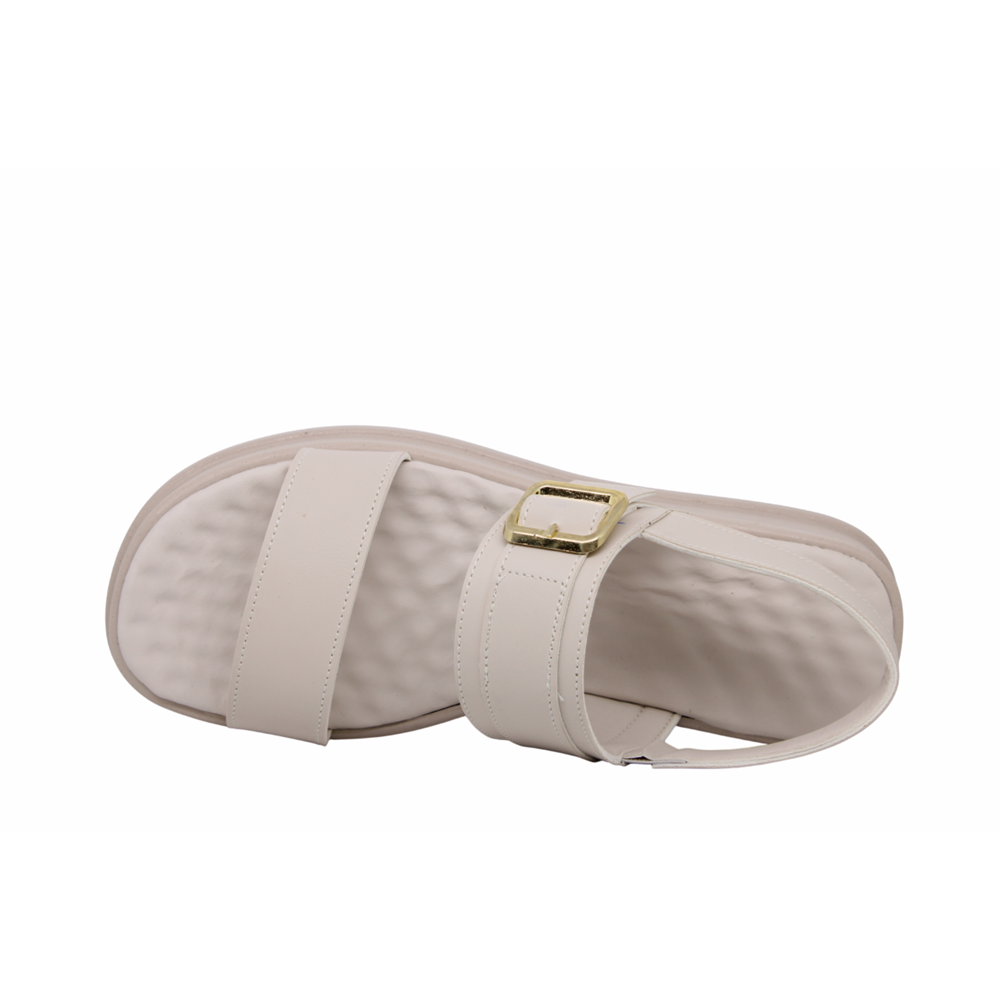 Z- ŞANZELİZE SANDALET - K-108 - BEJ-CİLT