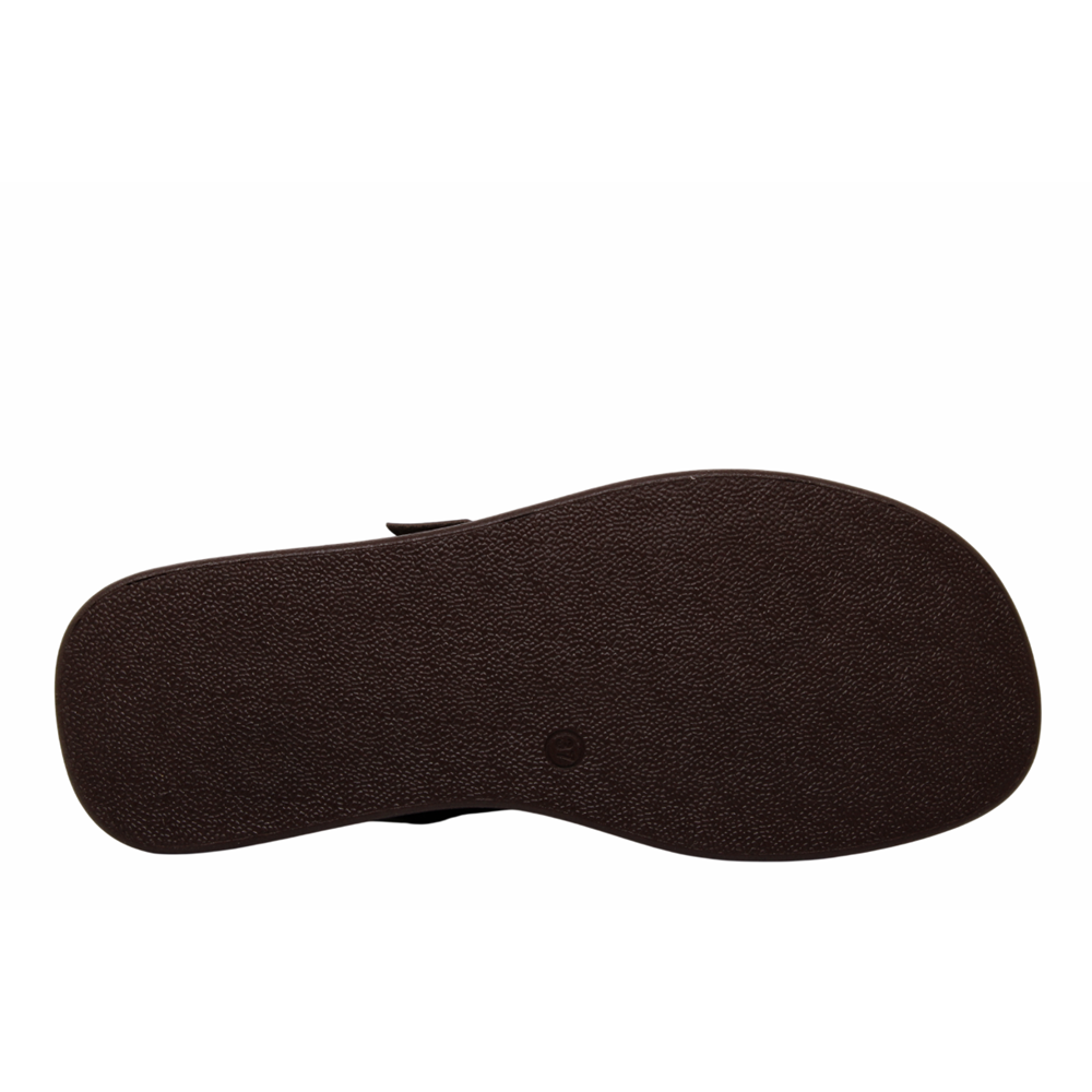 Z- ŞANZELİZE SANDALET - K-108 - KAHVE-CİLT