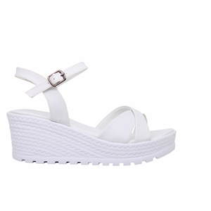 Z- ŞANZELİZE SANDALET - K-302 - BEYAZ