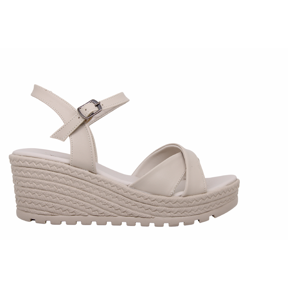 Z- ŞANZELİZE SANDALET - K-302 - BEJ