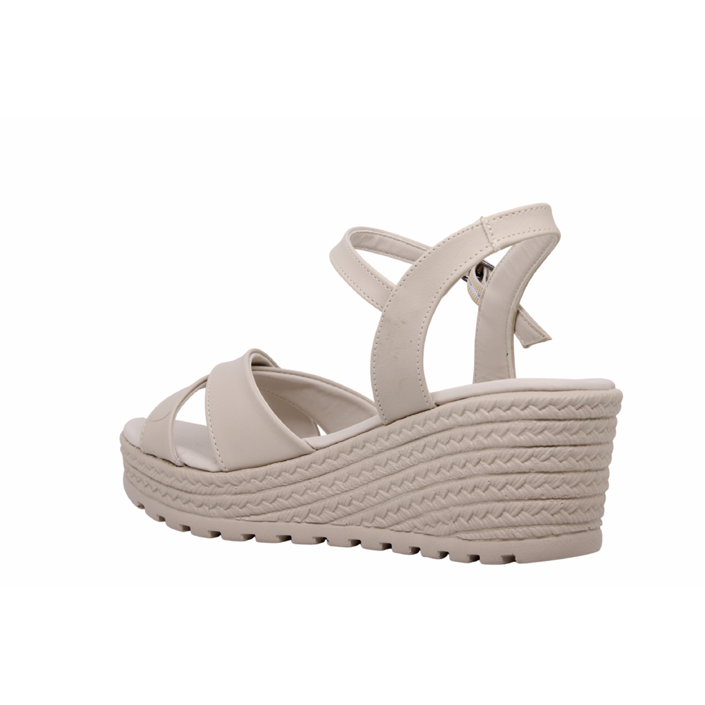 Z- ŞANZELİZE SANDALET - K-302 - BEJ