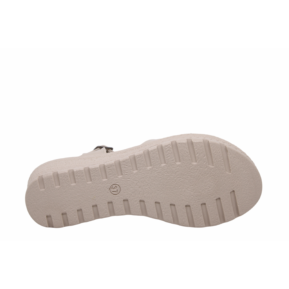 Z- ŞANZELİZE SANDALET - K-302 - BEJ