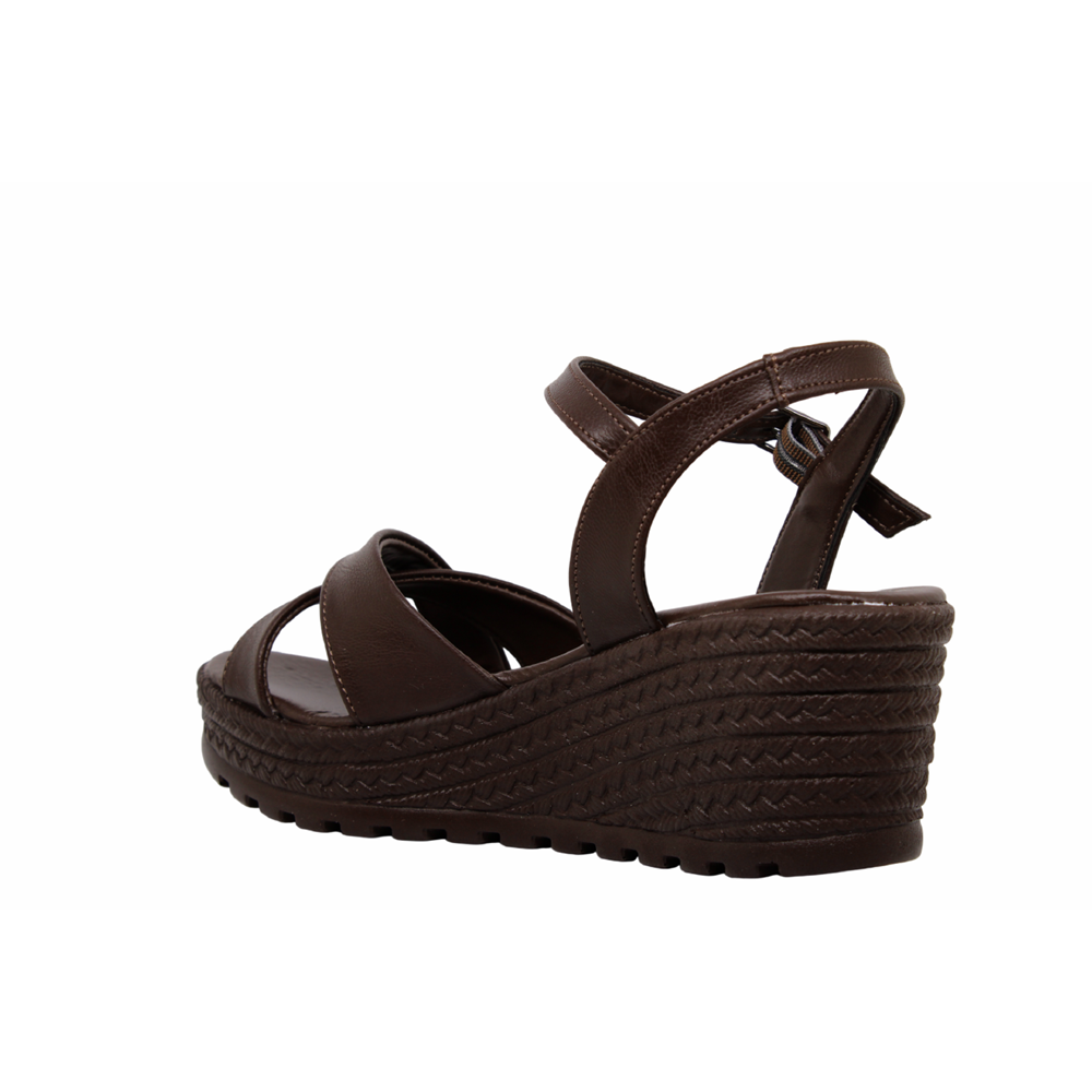 Z- ŞANZELİZE SANDALET - K-302 - KAHVE