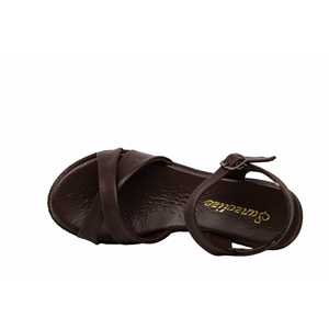 Z- ŞANZELİZE SANDALET - K-302 - KAHVE