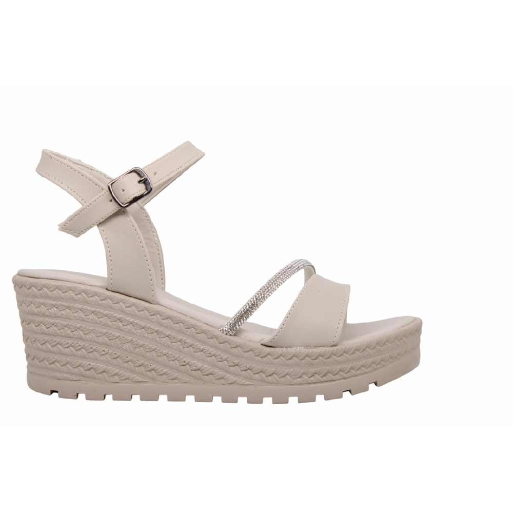 Z- ŞANZELİZE SANDALET - K-303 - BEJ