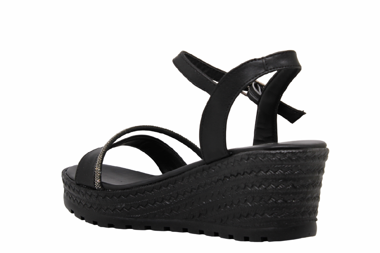 Z- ŞANZELİZE SANDALET - K-303 - SİYAH